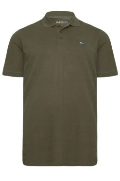 BadRhino Big & Tall Khaki Green Core Polo Shirt -Menswear Mode Sales Store a80480a3 6884 4b 203786 XR