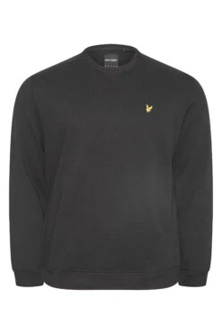 LYLE & SCOTT Big & Tall Black Sweatshirt 5 LYLE & SCOTT Big & Tall Black Sweatshirt -Menswear Mode Sales Store b0b3ccce ed09 46 205944 X