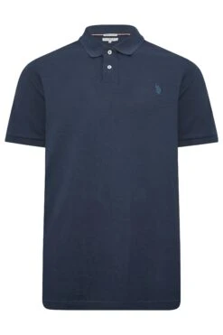 U.S. POLO ASSN. Big & Tall Navy Blue Core Polo Shirt -Menswear Mode Sales Store b47335e7 ce21 4d 208369 X