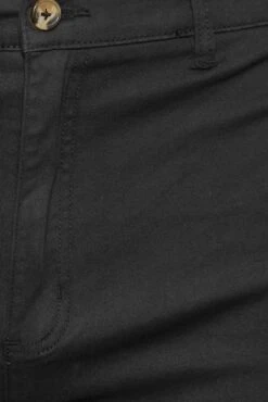 D555 Big & Tall Black Stretch Chino Shorts -Menswear Mode Sales Store bc37c54f c051 41 207630 Z