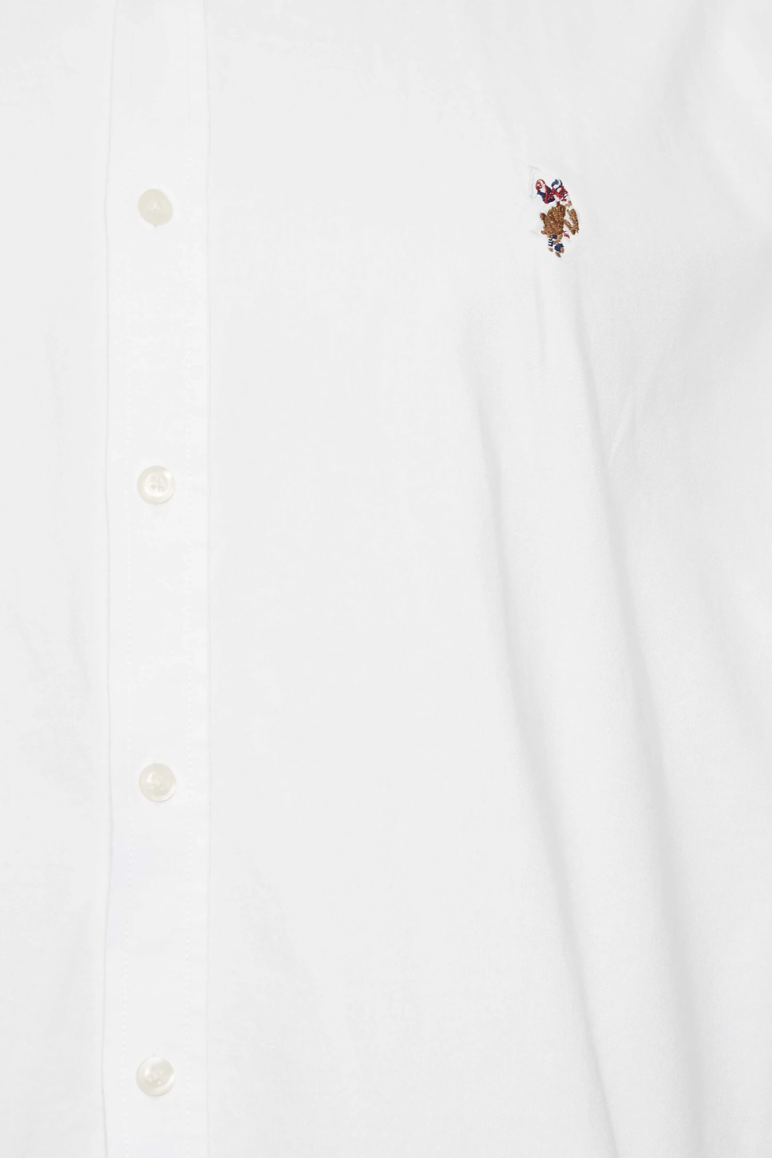 U.S. POLO ASSN. Big & Tall White Short Sleeve Shirt 2 U.S. POLO ASSN. Big & Tall White Short Sleeve Shirt - Image 2