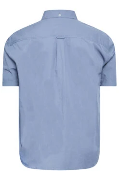 BadRhino Big & Tall Blue Poplin Shirt 5 BadRhino Big & Tall Blue Poplin Shirt -Menswear Mode Sales Store c8692a91 06ef 43 208870 Y
