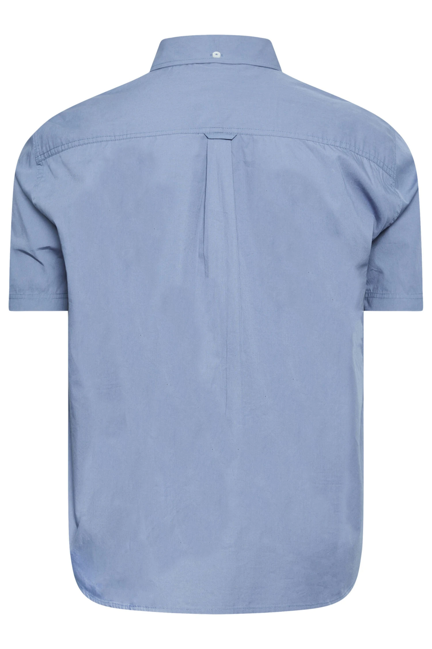 BadRhino Big & Tall Blue Poplin Shirt 3 BadRhino Big & Tall Blue Poplin Shirt - Image 3