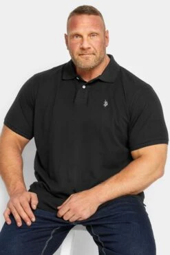 U.S. POLO ASSN. Big & Tall Black Core Polo Shirt