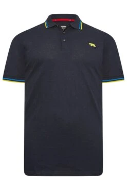 D555 Big & Tall Navy Blue Logo Polo Shirt 5 D555 Big & Tall Navy Blue Logo Polo Shirt -Menswear Mode Sales Store ccf39baa cce7 40 207653 X