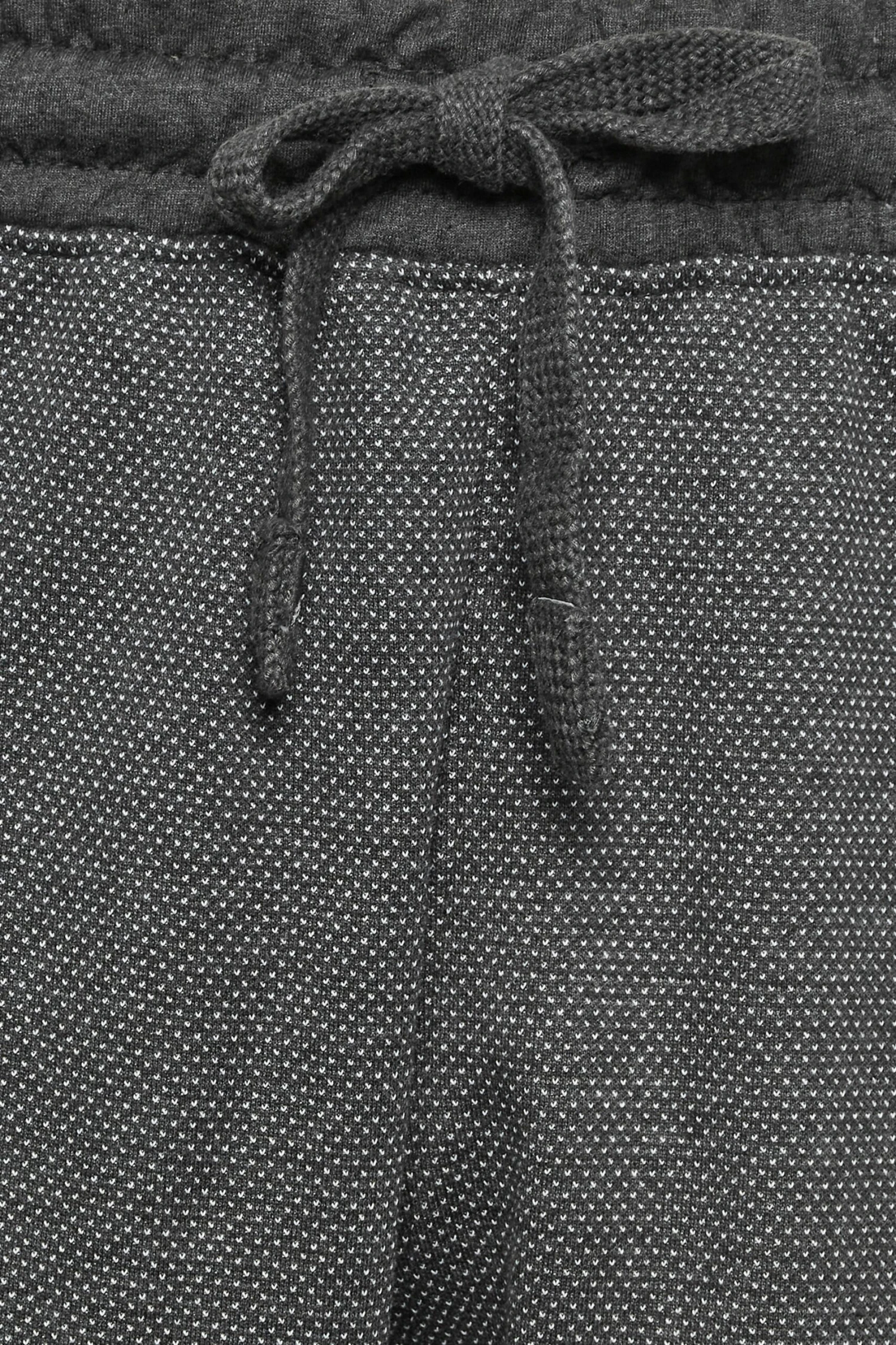 KAM Big & Tall Charcoal Grey Dobby Print Shorts 3 KAM Big & Tall Charcoal Grey Dobby Print Shorts - Image 3