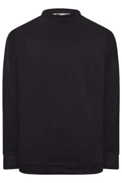 D555 Big & Tall Black Rockford Sweatshirt -Menswear Mode Sales Store d1a321c5 0595 42 208120 X