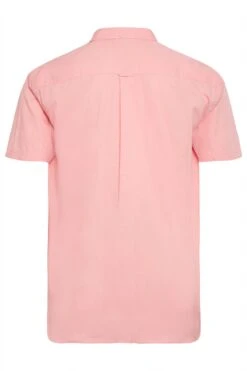 BadRhino Big & Tall Pink Poplin Shirt -Menswear Mode Sales Store d1ecabbe ec3c 4c 208860 Y