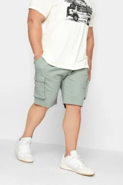BadRhino Big & Tall Green Cargo Shorts