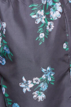 KAM Big & Tall Navy Blue Floral Swim Shorts -Menswear Mode Sales Store d5dbd3f8 374e 45 207730 Z