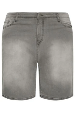 BadRhino Big & Tall Grey Denim Shorts -Menswear Mode Sales Store da74d787 b2c0 43 206585 X