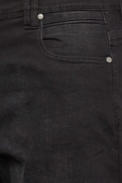 KAM Big & Tall Black Denim Shorts -Menswear Mode Sales Store dca227ef 8c0a 4c 207741 Z