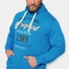 BadRhino Blue 'Original' Slogan Hoody