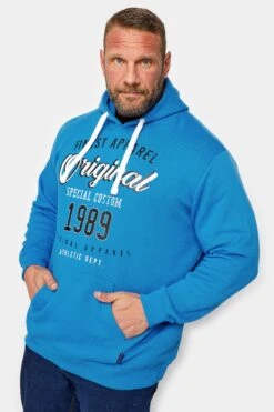 BadRhino Blue 'Original' Slogan Hoody