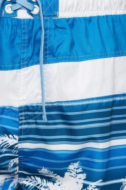 KAM Big & Tall Blue Surfer Panel Swim Shorts -Menswear Mode Sales Store e88bef84 eb5a 49 207680 Z
