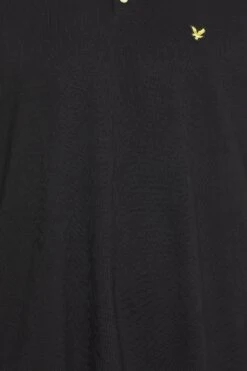 LYLE & SCOTT Big & Tall Black Branded Collar Polo Shirt -Menswear Mode Sales Store e9616b7e 71a5 41 209645 Z