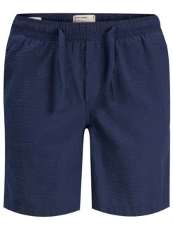 JACK & JONES Big & Tall Navy Blue Seersucker Jogger Shorts 5 JACK & JONES Big & Tall Navy Blue Seersucker Jogger Shorts -Menswear Mode Sales Store ea60f66e 7899 4e 207858 X