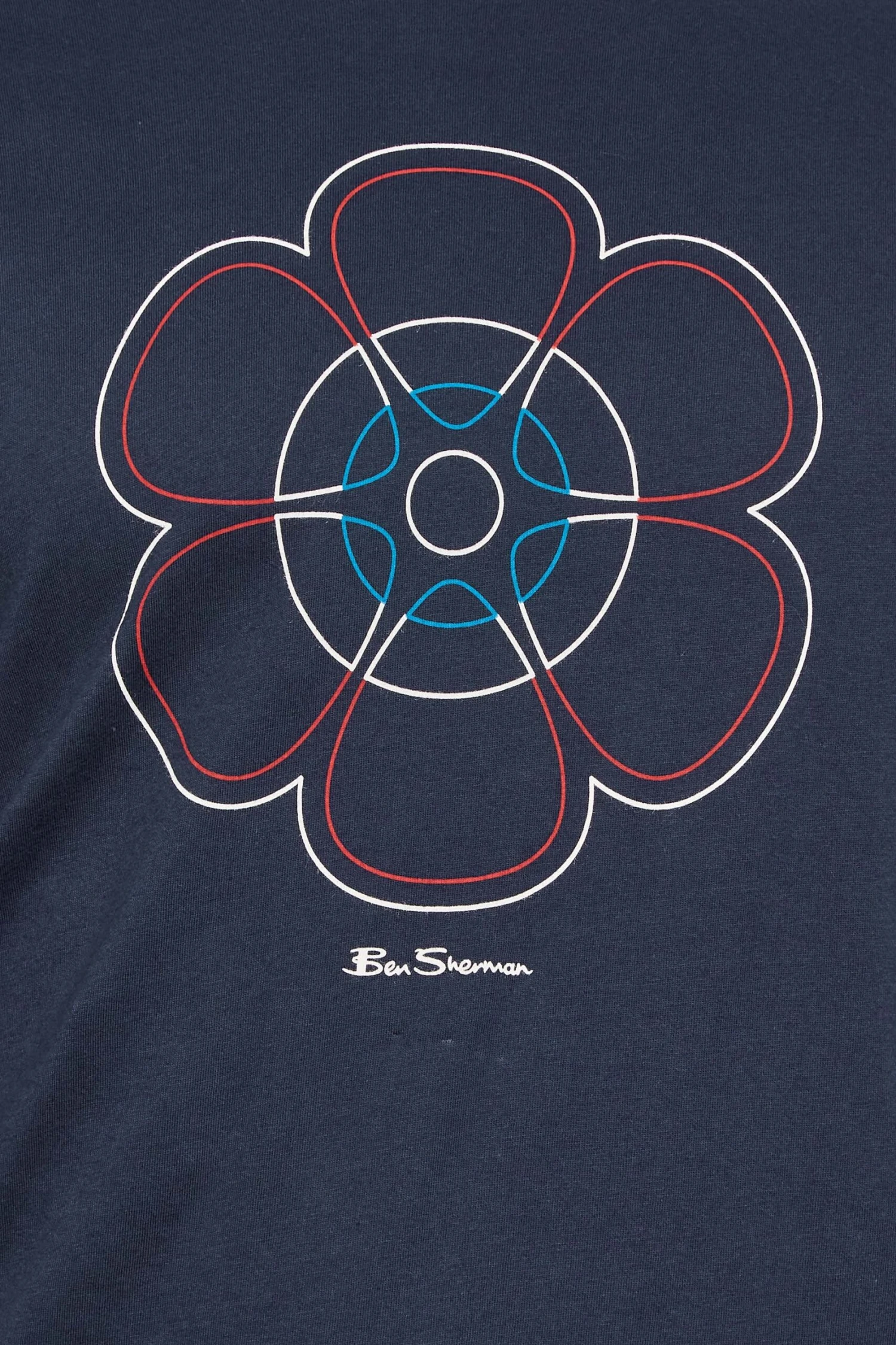 BEN SHERMAN Big & Tall Blue 60th Anniversary T-Shirt 2 BEN SHERMAN Big & Tall Blue 60th Anniversary T-Shirt - Image 2