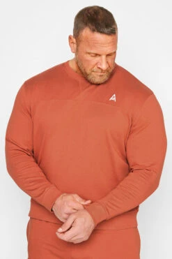 STUDIO A Big & Tall Orange Sweatshirt