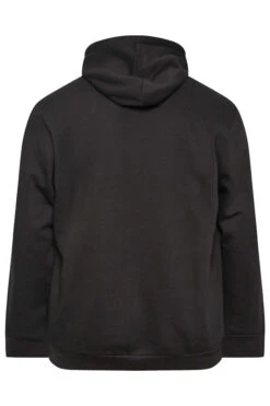 BadRhino Big & Tall Black Contrast Pocket Hoodie -Menswear Mode Sales Store f5fdd64a c42b 43 208699 Y