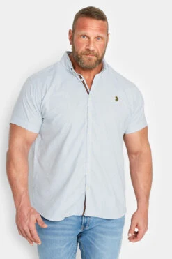 LUKE 1977 Big & Tall White Short Sleeve Shirt