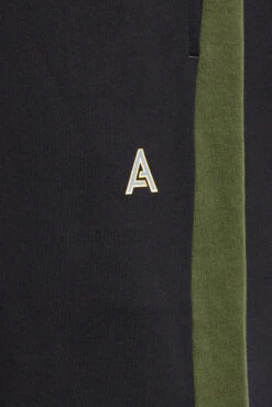 STUDIO A Big & Tall Black & Green Joggers -Menswear Mode Sales Store fb1140ab 3191 4b 208509 Z