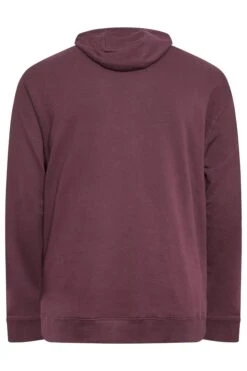 LYLE & SCOTT Big & Tall Burgundy Red Hoodie -Menswear Mode Sales Store feab7181 4d7c 45 208485 Y